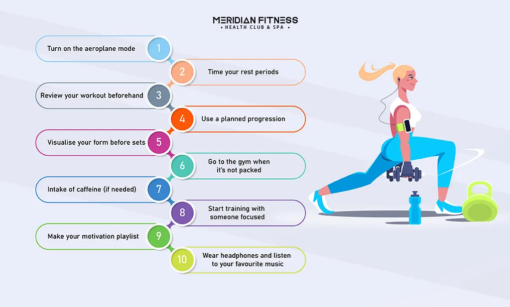 Tips To Stay Focused And Motivated At The Gym