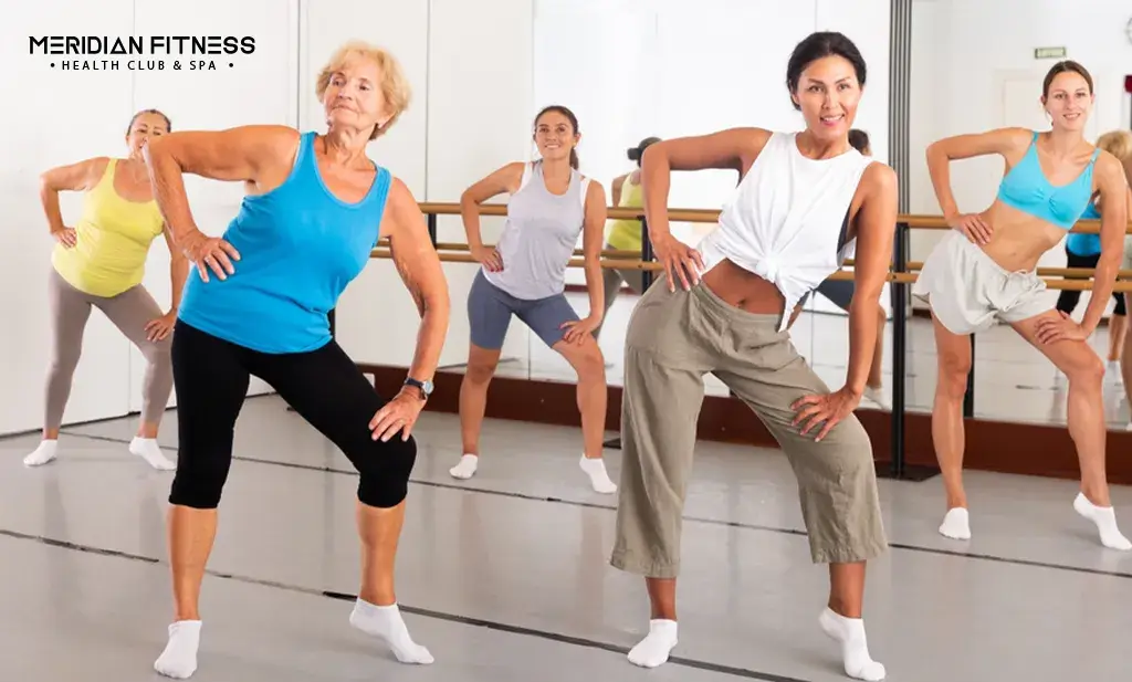 Zumba dance fitness class