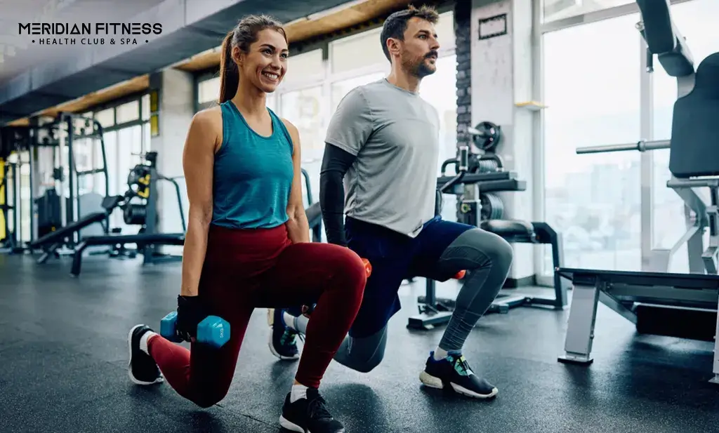 Lunges aerobic exercises