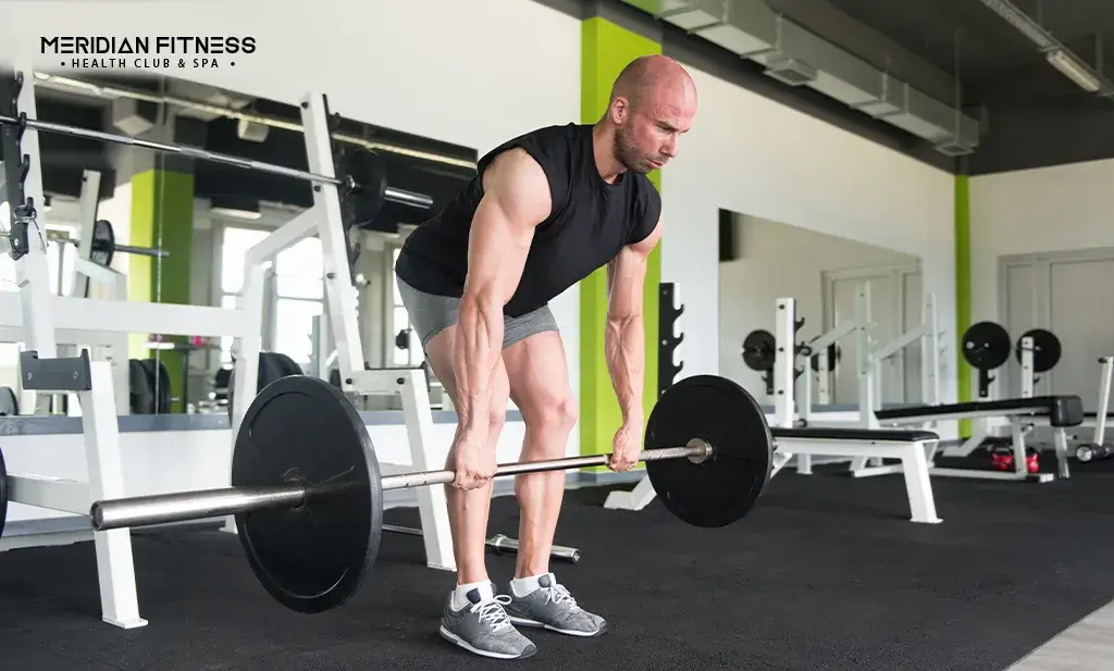 Reverse-grip barbell row