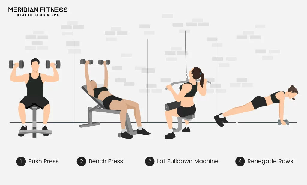 Phase 3: Upper Body (5-Minute Circuit)