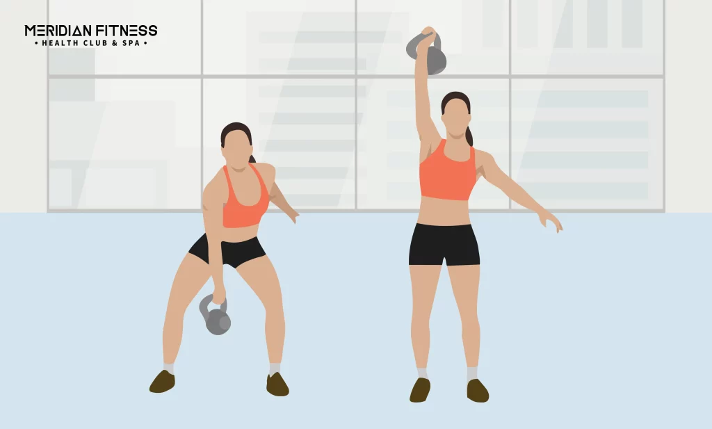 KETTLEBELL OVERHEAD PRESS